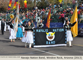 Navajo Nation Band 2013/2014 Fiesta Bowl Parade