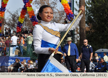 Notre Dame High School Marching Band 2013/2014 Fiesta Bowl Parade