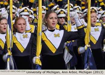 University of Michigan Marching Band 2013/2014 Fiesta Bowl Parade