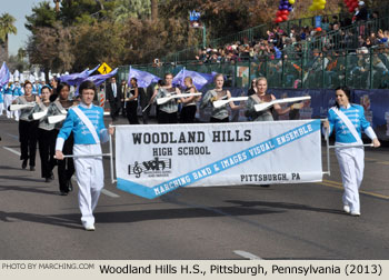 Woodland Hills High School Marching Band 2013/2014 Fiesta Bowl Parade