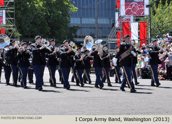 I Corps Army Band 2013 Grand Floral Parade Photo