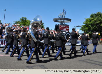 I Corps Army Band 2013 Grand Floral Parade Photo