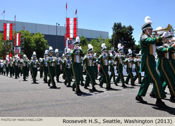 Roosevelt Washington High School Marching Band 2013 Grand Floral Parade Photo