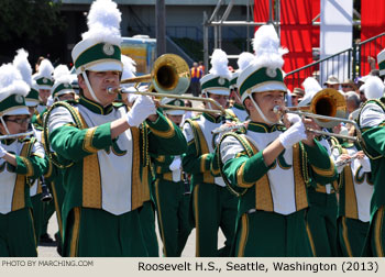 Roosevelt Washington High School Marching Band 2013 Grand Floral Parade Photo