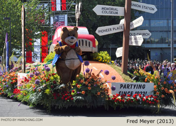 Fred Meyer Float 2013 Grand Floral Parade Photo