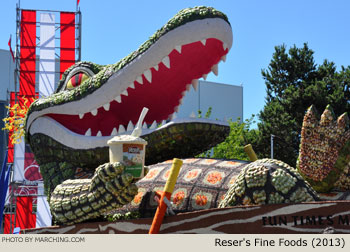 Resers Fine Foods Float 2013 Grand Floral Parade Photo