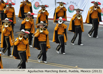 Aguiluchos Marching Band Puebla Mexico 2013 Rose Parade