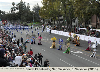 Banda El Salvador San Salvador El Salvador 2013 Rose Parade