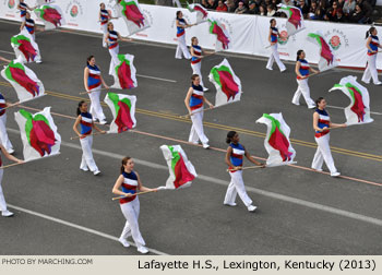 Lafayette High School Marching Band Lexington Kentucky 2013 Rose Parade