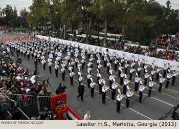 Lassiter High School Marching Band Marietta Georgia 2013 Rose Parade