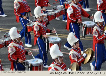 Los Angeles Unified School District Honor Marching Band 2013 Rose Parade