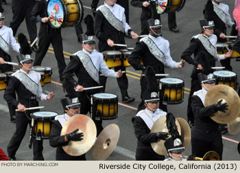 2013 Rose Parade Opening Production with Riverside City College Marching Band