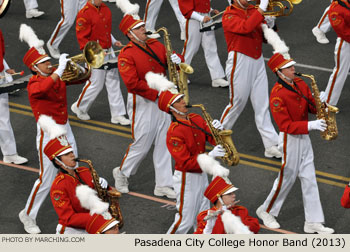 Pasadena City College Honor Marching Band 2013 Rose Parade