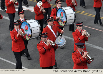 The Salvation Army Band 2013 Rose Parade