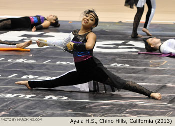 Ayala H.S. 2013 WGI World Championships Photo