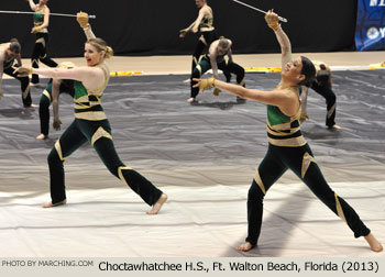 Choctawhatchee H.S. 2013 WGI World Championships Photo