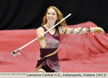 Lawrence Central H.S. 2013 WGI World Championships Photo