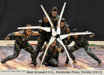 West Broward H.S. 2013 WGI World Championships Photo