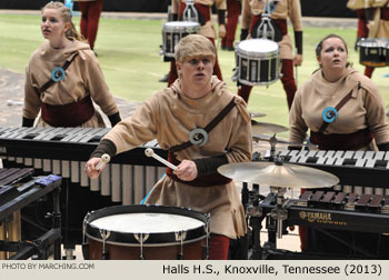 Halls H.S. 2013 WGI World Championships Photo