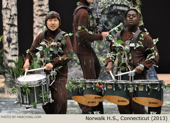 Norwalk H.S. 2013 WGI World Championships Photo