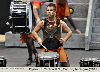 Plymouth Canton H.S. 2013 WGI World Championships Photo