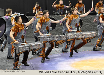 Walled Lake Central 2013 WGI World Championships Photo