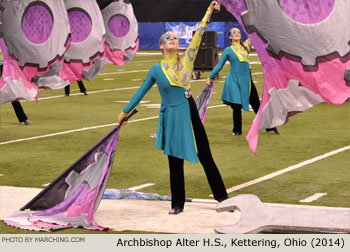 Archbishop Alter High School Marching Band 2014