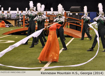 Kennesaw Mountain High School Marching Band 2014