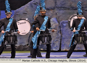 Marian Catholic High School Marching Band 2014