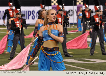 Milford High School Marching Band 2014