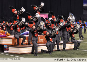 Milford High School Marching Band 2014