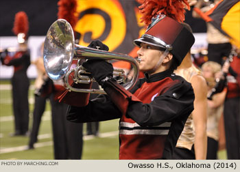 Owasso High School Marching Band 2014