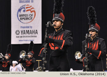 Union High School Marching Band 2014