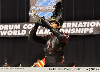 Gold Drum and Bugle Corps 2014 DCI World Championships Photo