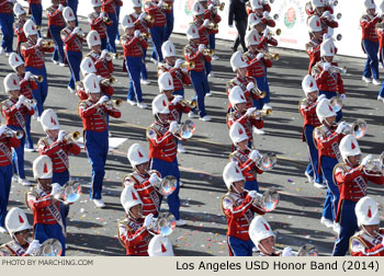 Los Angeles Unified School District Honor Marching Band 2014 Rose Parade