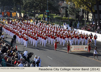 Pasadena City College Honor Marching Band 2014 Rose Parade