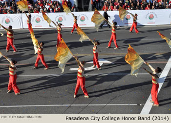 Pasadena City College Honor Marching Band 2014 Rose Parade