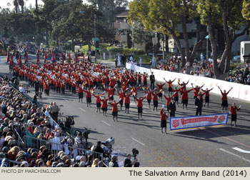 The Salvation Army Band 2014 Rose Parade