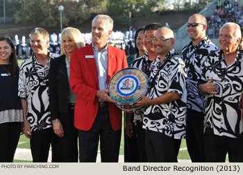 Band Director Recognition 2013