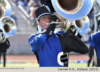 Carmel High School Marching Greyhounds, Carmel, Indiana, 2013