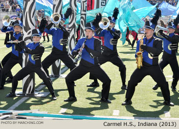 Carmel High School Marching Greyhounds, Carmel, Indiana, 2013