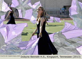 Dobyns-Bennett High School Marching Indian Band, Kingsport, Tennessee, 2013