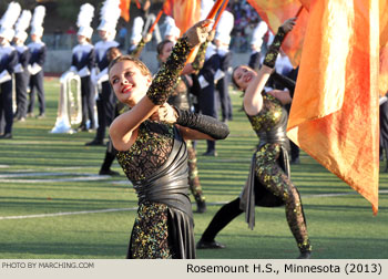 Rosemount High School Marching Band, Rosemount, Minnesota, 2013