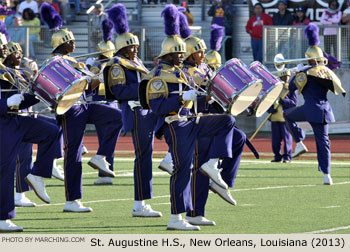 St. Augustine High School Marching 100, New Orleans, Louisiana, 2013