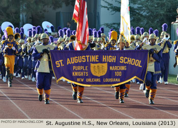 St. Augustine High School Marching 100, New Orleans, Louisiana, 2013