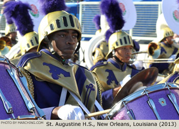 St. Augustine High School Marching 100, New Orleans, Louisiana, 2013