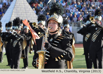 Westfield High School Marching Bulldogs, Chantilly, Virginia, 2013