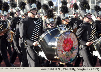 Westfield High School Marching Bulldogs, Chantilly, Virginia, 2013