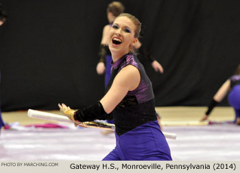 Gateway H.S. Monroeville Pennsylvania 2014 WGI World Championships Photo