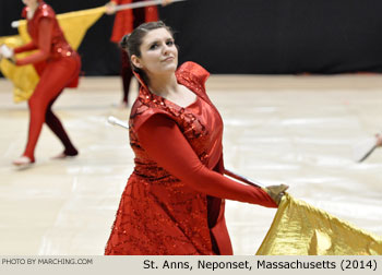 St. Anns Neponset Massachusetts 2014 WGI World Championships Photo